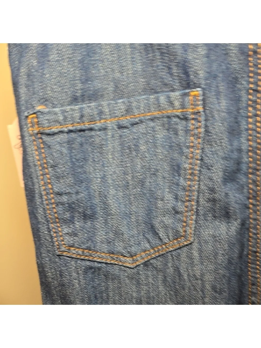 OshKosh B'gosh Dark Blue Kids Overalls with Heart Patch
